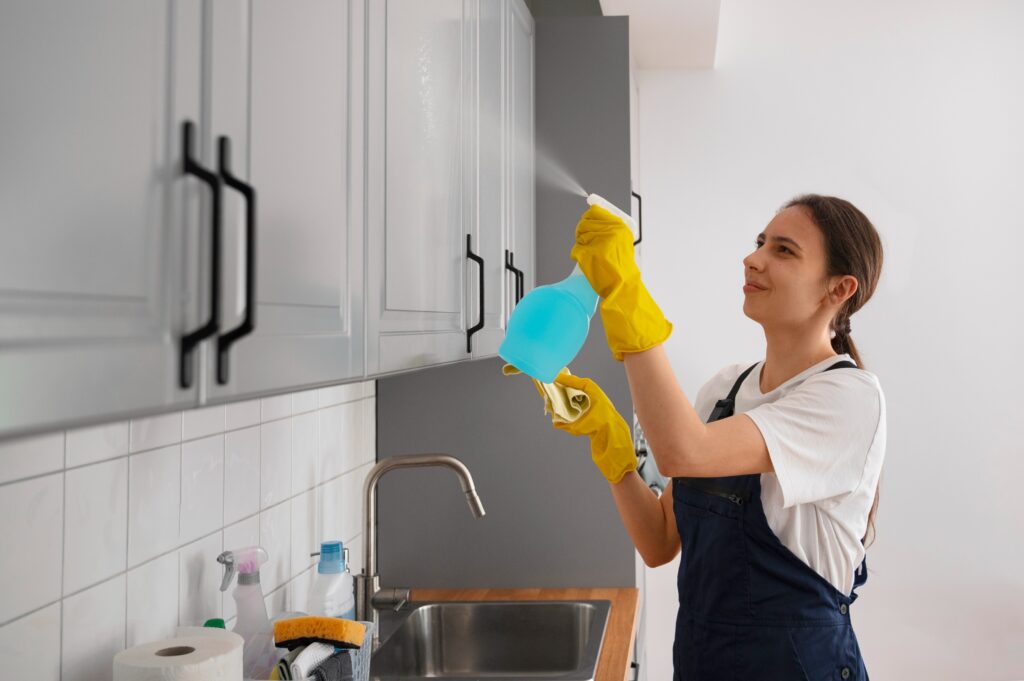 kitchen cleaning